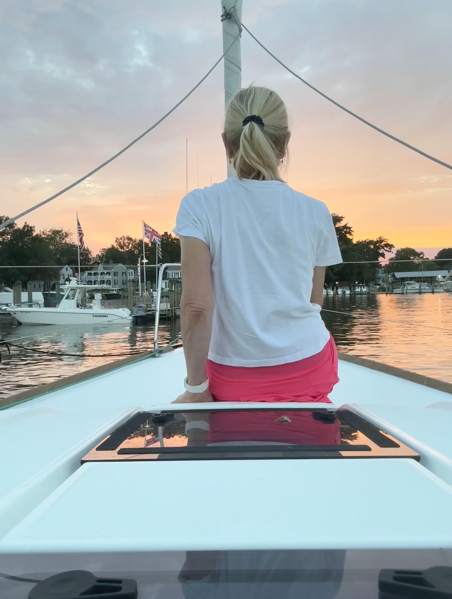 Sailing on the Bay
