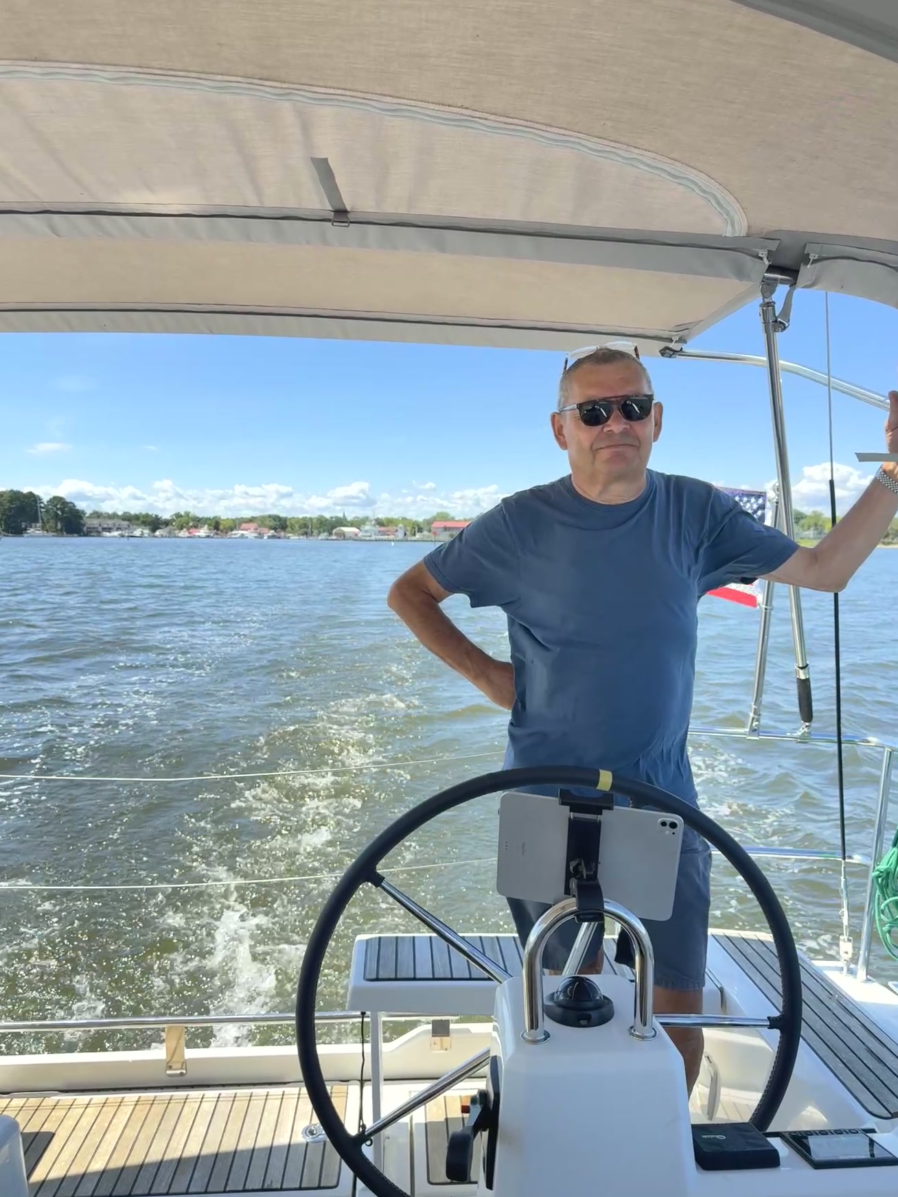 Sailing on the Bay