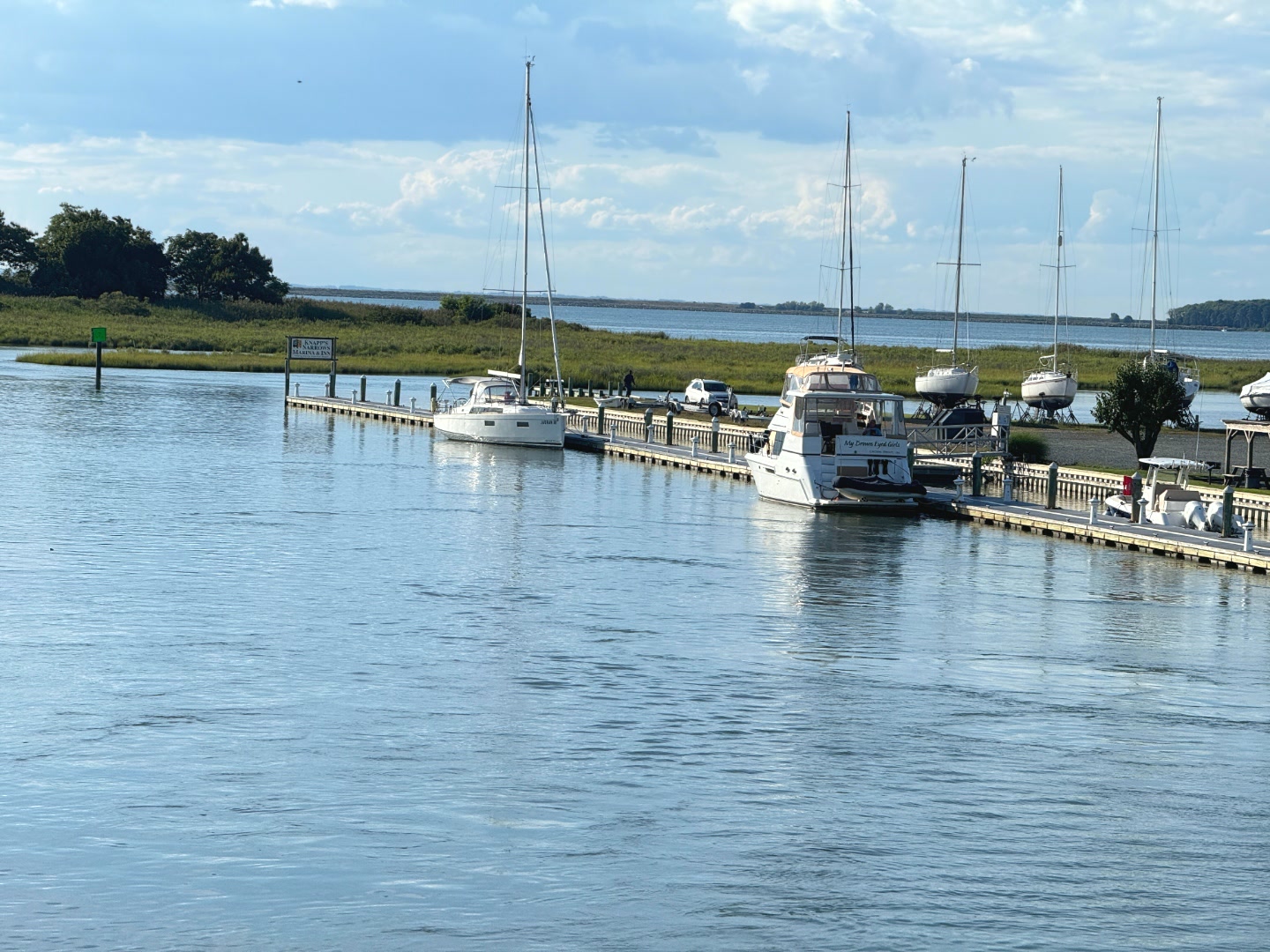 Sailing on the Bay