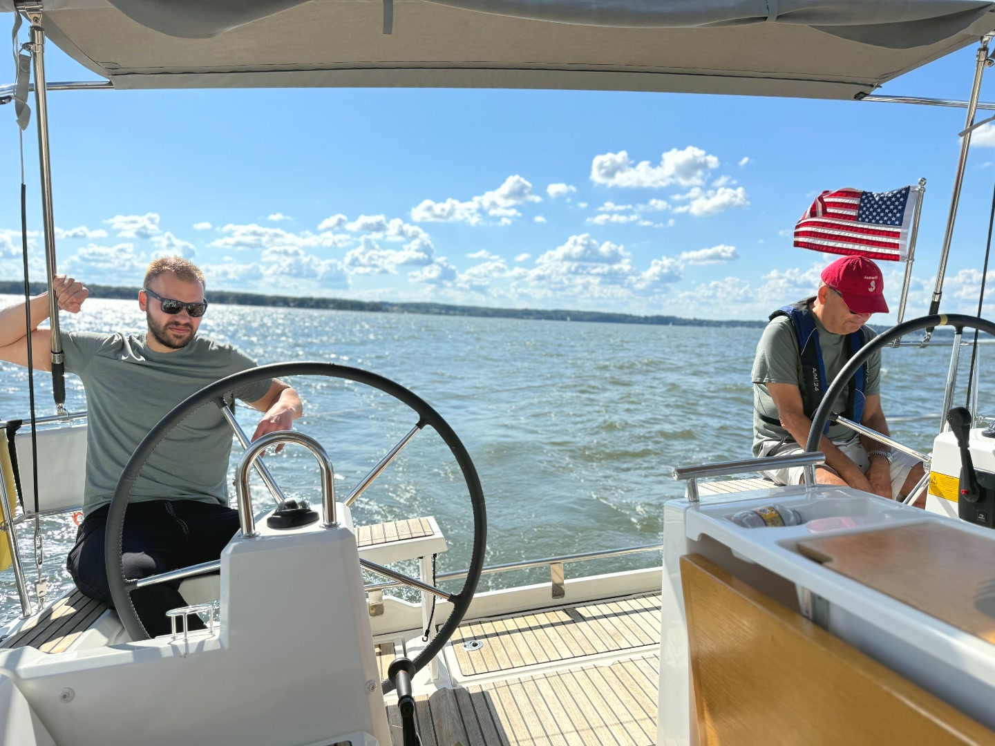 Sailing on the Bay